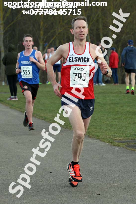 Senior mens 2018 Royal Signals NECAA Road Relays, Hetton. Photo: David T. Hewitson/Sports for All Pics